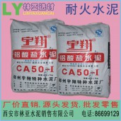 西安耐火水泥批發(fā) CA50-A600高鋁水泥 耐高溫凝結(jié)快強(qiáng)度高 雁塔區(qū)鋁酸鹽水泥